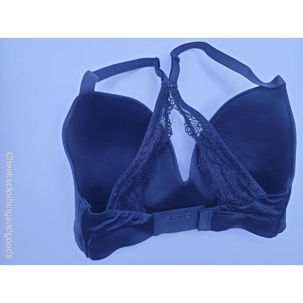 Soma 32DD Enbliss‎ Luxe Wireless J Hook Black Bra - Picture 3 of 5